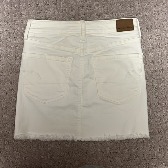 american eagle white jean skirt - Picture 2 of 4